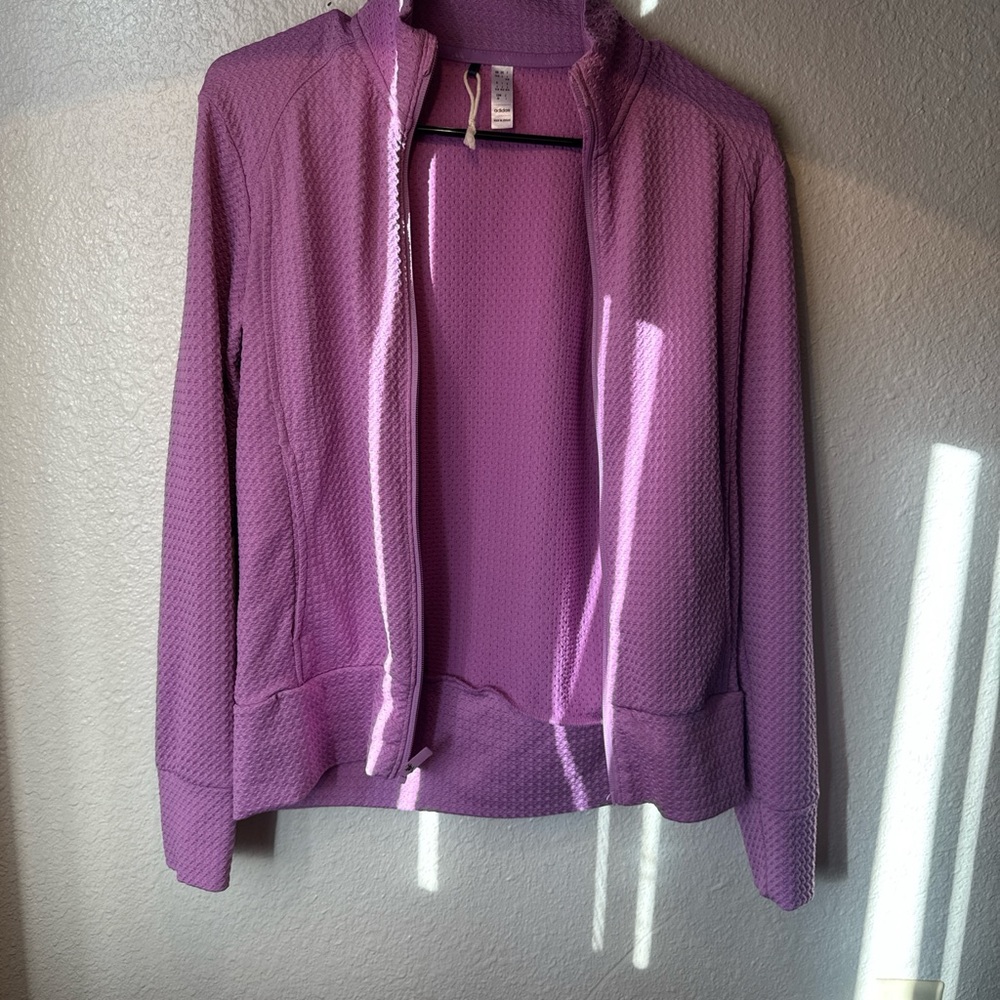 adidas Women's Textured Lavender Jacket